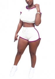 (Real Image)2022 Styles Women Fashion INS Styles Short Two Piece Suit