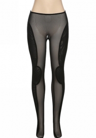 (Real Image)2022 Styles Women Fashion INS Styles Mesh Long Pants