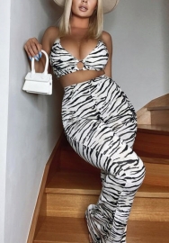 (Real Image)2022 Styles Women Sexy INS Styles Print Two Piece Suit