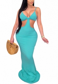 (Real Image)2022 Styles Women Sexy INS Styles Strap Maxi Dress