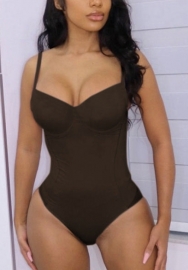 2022 Styles Women Fashion INS Styles Solid Color Bodysuit