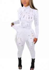 (Real Image)2022 Styles Women Fashion INS Styles Hole Two Piece Suit