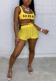 2022 Styles Women Fashion INS Styles Print Short Two Piece Suit