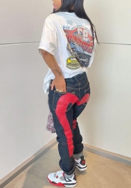 (Real Image)2022 Styles Women Fashion INS Styles Jeans Long Pants