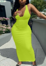 (Real Image)2022 Styles Women Fashion INS Styles Strap Summer Maxi Dress