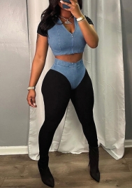 (Real Image)2022 Styles Women Fashion INS Styles Summer Two Piece Suit