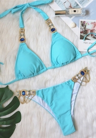 (Real Image)2022 Styles Women Fashion INS Styles Diamonds Bikini Set