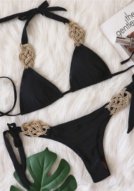 (Real Image)2022 Styles Women Fashion INS Styles Diamonds Bikini Set