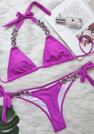 (Real Image)2022 Styles Women Fashion INS Styles Diamonds Bikini Set