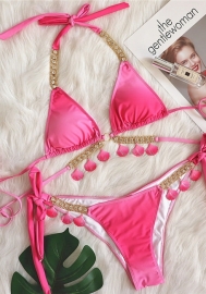 (Real Image)2022 Styles Women Fashion INS Styles Diamonds Bikini Set