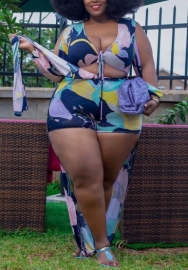 (Real Image)2022 Styles Women Fashion INS Styles Floral Print Maxi Dress