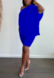 2022 Styles Women Fashion INS Styles Solid Color Loose Short Two Piece Suit