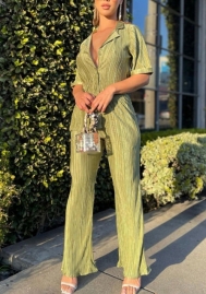 (Real Image)2022 Styles Women Fashion INS Styles Ruffle Two Piece Suit