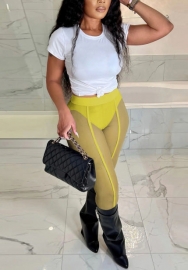 (Only Long Pants)2022 Styles Women Fashion INS Styles Mesh Long Pants