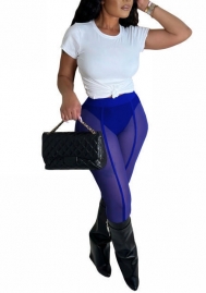 (Only Long Pants)2022 Styles Women Fashion INS Styles Mesh Long Pants