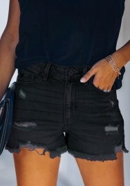 (Real Image)2022 Styles Women Fashion INS Styles Jeans Ripped Short Pants