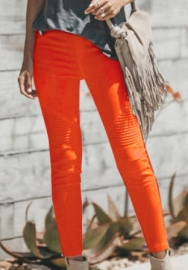 (Real Image)2022 Styles Women Fashion INS Styles Solid Color Jeans Long Pants