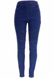 (Real Image)2022 Styles Women Fashion INS Styles Solid Color Jeans Long Pants