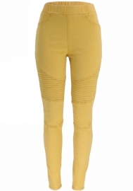 (Real Image)2022 Styles Women Fashion INS Styles Solid Color Jeans Long Pants