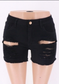 (Real Image)2022 Styles Women Fashion INS Styles Jeans Ripped Short Pants