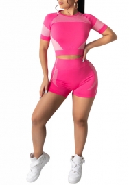 (Real Image)2022 Styles Women Fashion INS Styles Solid Color Short Two Piece Suit