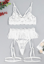 (Real Image)2022 Styles Women Fashion INS Styles Lace 3 Piece Suit Bikini Sets