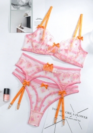 (Real Image)2022 Styles Women Fashion INS Styles Lace 3 Piece Suit Bikini Set