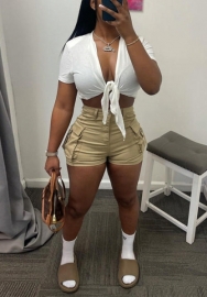 (Only Short Pants)(Real Image)2022 Styles Women Fashion INS Styles OL Short Pants