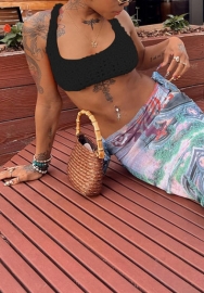 (Only Tops))2022 Styles Women Fashion INS Styles Sweater Halter Tank Tops