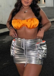 2022 Styles Women Fashion INS Styles Sliver Skirts