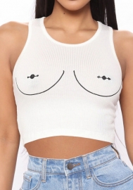 2022 Styles Women Fashion INS Styles Print Tank Tops