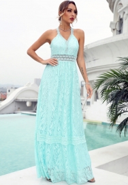 (Real Image)2022 Styles Women Fashion INS Styles Lace Bohemian Maxi Dress