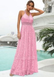 (Real Image)2022 Styles Women Fashion INS Styles Lace Bohemian Maxi Dress