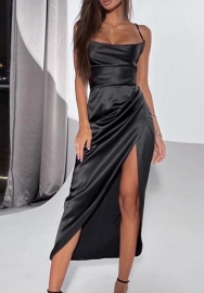 (Real Image)2022 Styles Women Fashion INS Styles Strap Midi Dress