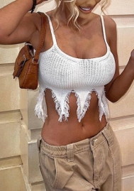 (Real Image)2022 Styles Women Fashion INS Styles Sweater Strap Tank Tops