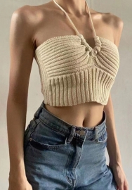 (Apricot)2022 Styles Women Fashion Instagram Styles Sweater Tank Tops