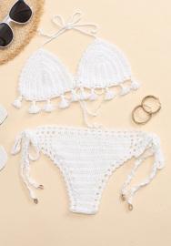 2022 Styles Women Fashion Summer Instagram Styles Sweater Bikini Set