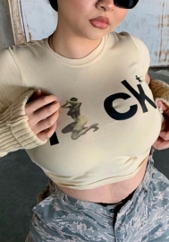 (Real Image)2022 Styles Women Fashion Summer TikTok&Instagram Styles Short Sleeve Print Tee