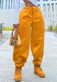 (Only Long Pants)(Yellow)2022 Styles Women Fashion Summer TikTok&Instagram Styles Loose Long Pants