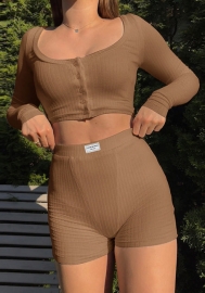 (Real Image)2022 Styles Women Fashion Summer TikTok&Instagram Styles Short Two Piece Suit