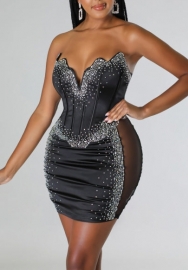 (Real Image)2022 Styles Women Fashion Summer TikTok&Instagram Styles Sequin Mini Dress