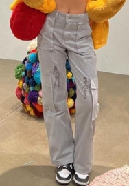 (Only Long Pants)(Gray)2022 Styles Women Fashion Summer TikTok&Instagram Styles Long Pants