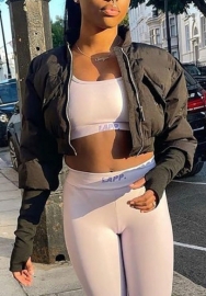 (Real Image)2022 Styles Women Fashion Summer TikTok&Instagram Styles Front Zipper Short Coat