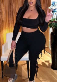 (Real Image)2022 Styles Women Fashion Spring&Winter TikTok&Instagram Styles Lace Two Piece Suit