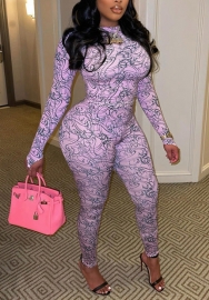 (Real Image)2022 Styles Women Fashion Spring&Winter TikTok&Instagram Styles Print Two Piece Suit