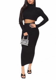 (Black)2022 Styles Women Fashion Spring&Winter TikTok&Instagram Styles Two Piece Maxi Dress