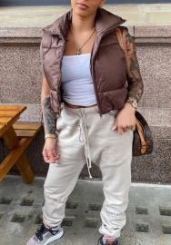 (Real Image)2022 Styles Women Fashion Spring&Winter TikTok&Instagram Styles Sleeveless Front Zipper Coats