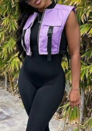 (Real Image)2022 Styles Women Fashion Spring&Winter TikTok&Instagram Styles Front Zipper Sleeveless Coat