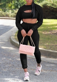 (Black)2022 Styles Women Sexy Spring&Winter TikTok&Instagram Styles Three Piece Suit