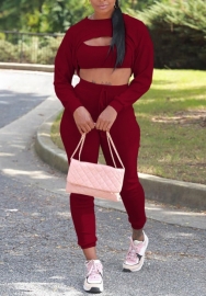 (Red)2022 Styles Women Sexy Spring&Winter TikTok&Instagram Styles Three Piece Suit